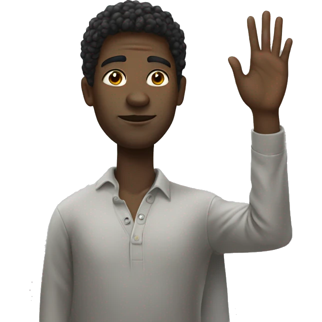 6 foot black person emoji