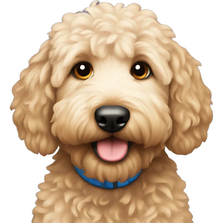 Goldendoodle  emoji