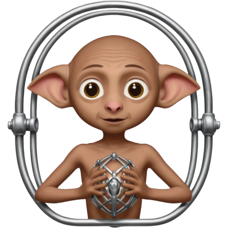 Dobby in chastity cage emoji