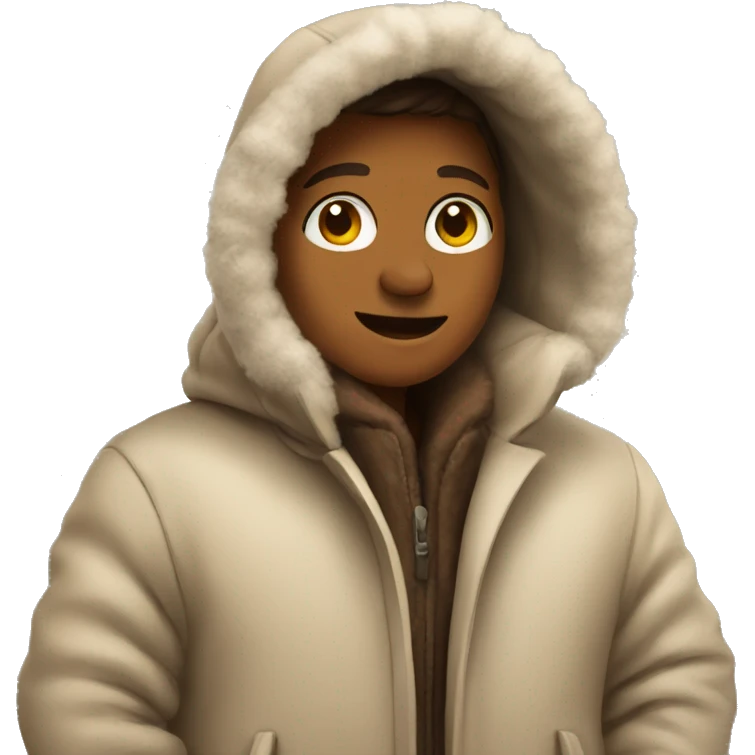 Cozy coat emoji