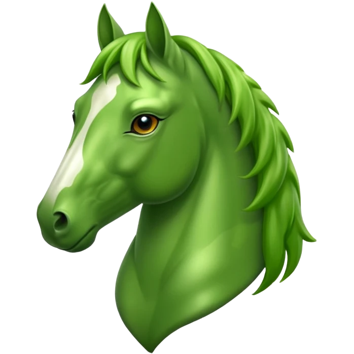 Green horse emoji
