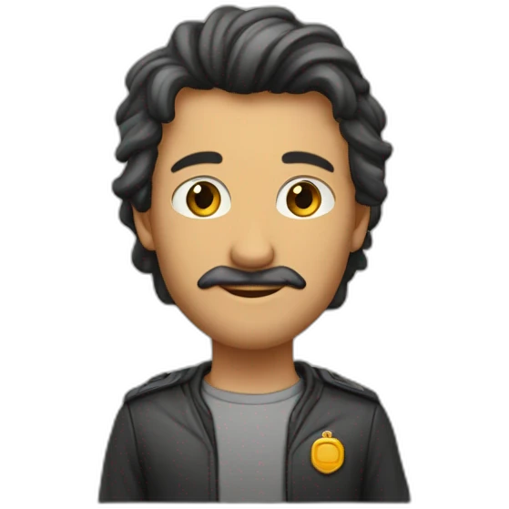 دختر با حجاب در حال کتاب خواندن  و لبخند زدن emoji