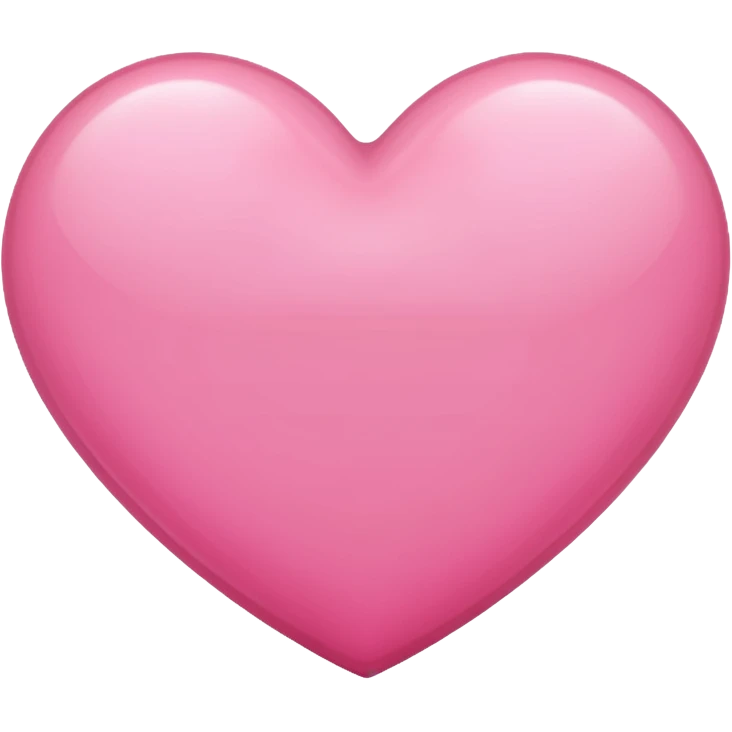 pink heart transparent background emoji