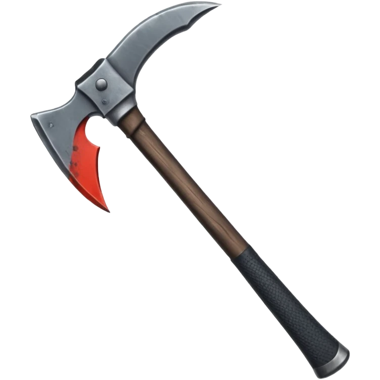 black metal climbing axe pointy edges emoji
