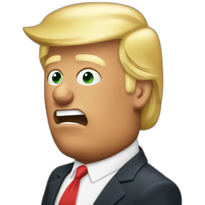 Trump drunk emoji