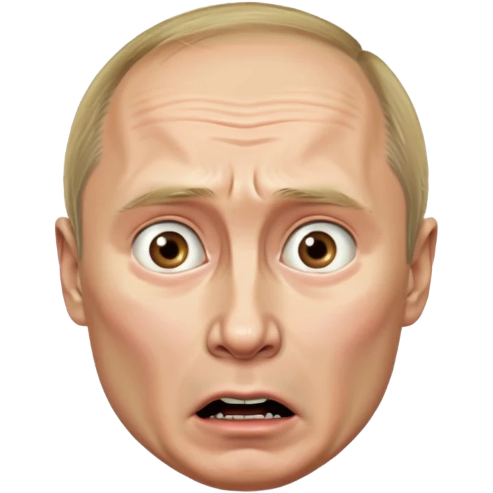 shoked putin emoji