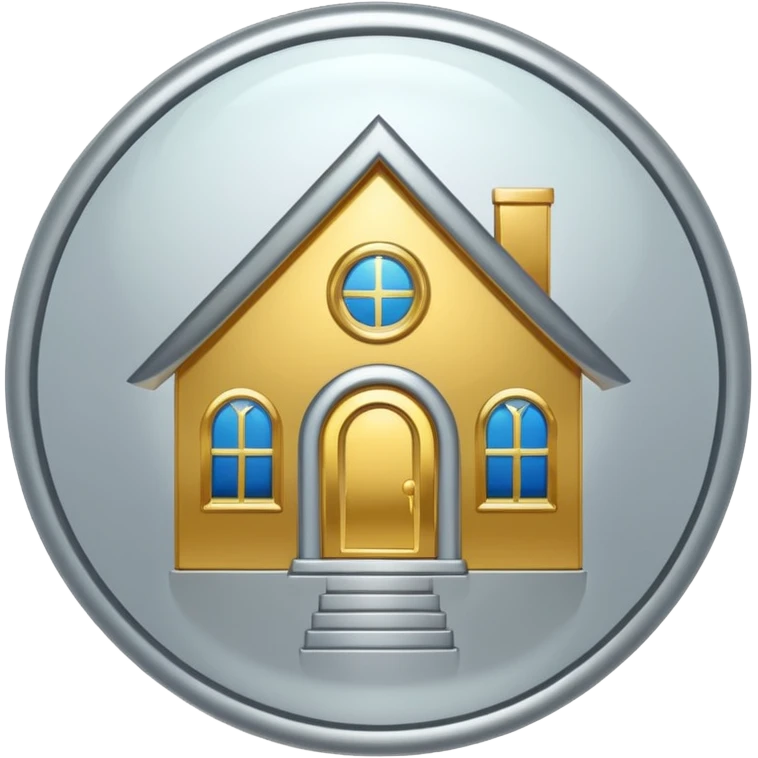 platinum vinyl with a gold house logo in the middle emoji