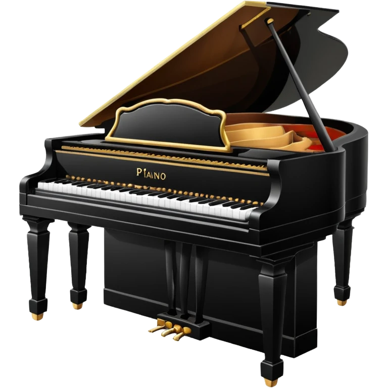 piano with no brand emoji