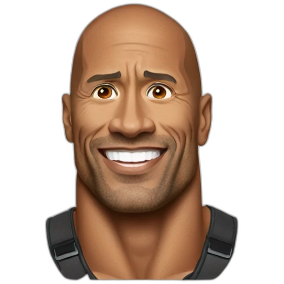 Dwayne johnson emoji