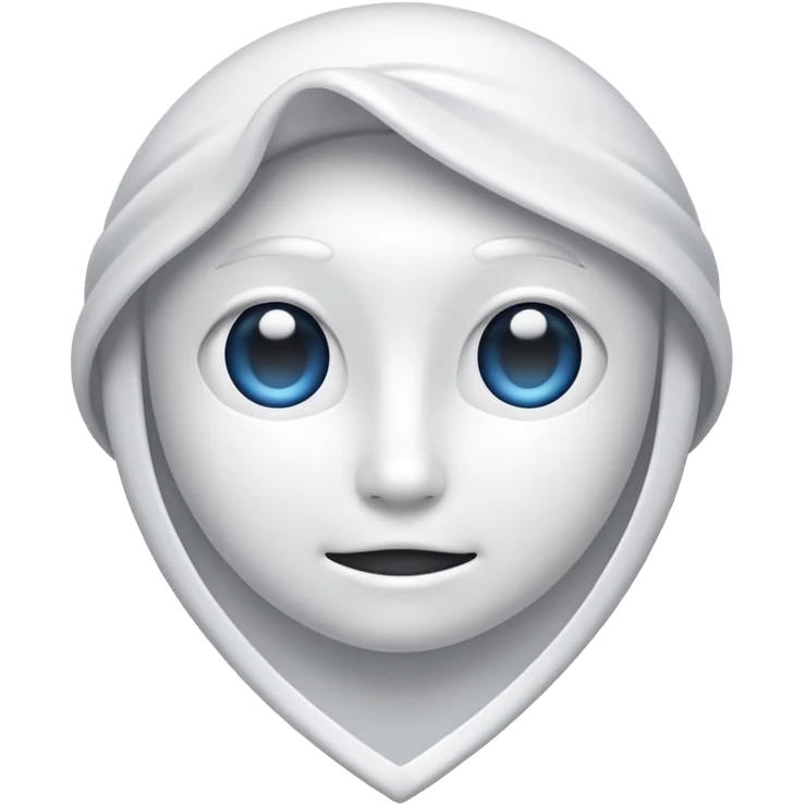 Point white emoji