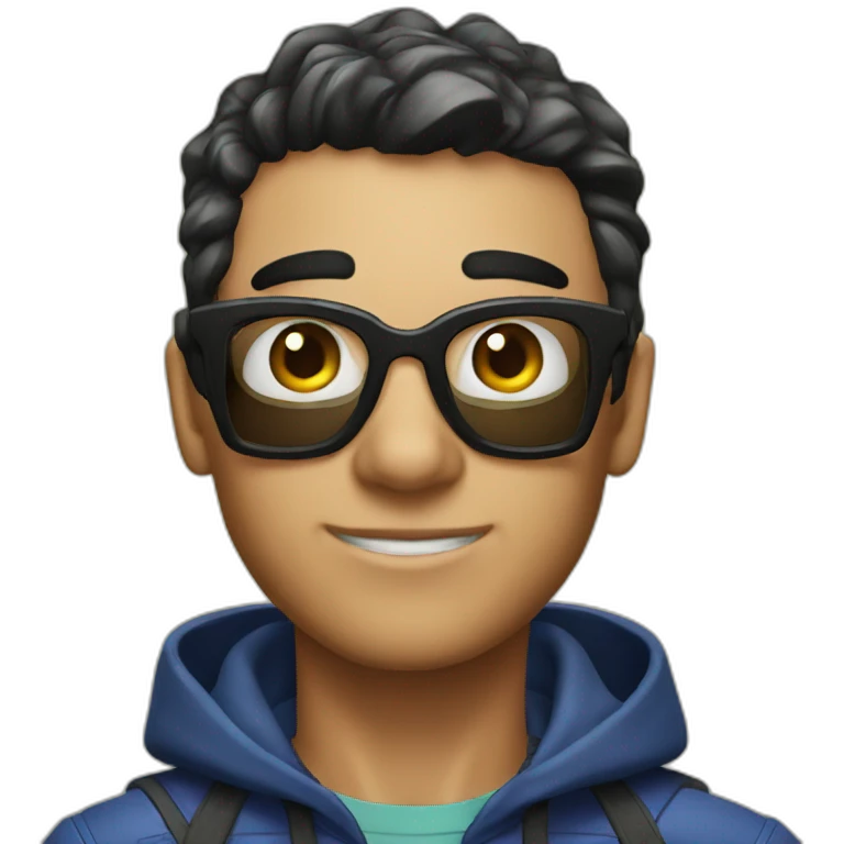 spiderman developer con mascara emoji