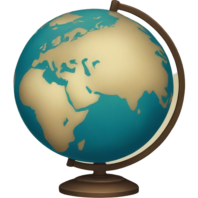 vintage globe emoji