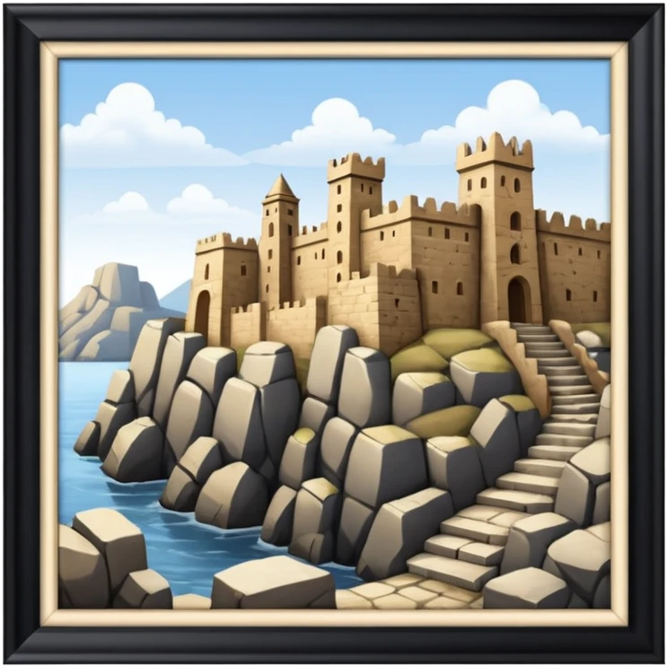 ancient city with high wall emoji