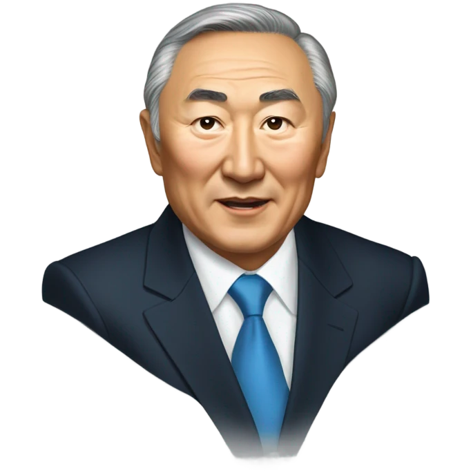 Nūrsūltan Nazarbaev President of Kazakhstan emoji