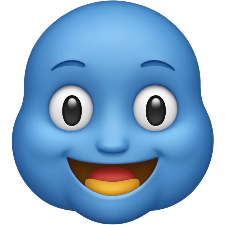 Blue emoji  emoji