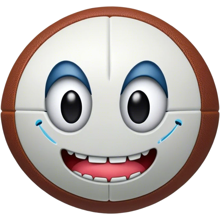 talking football emoji