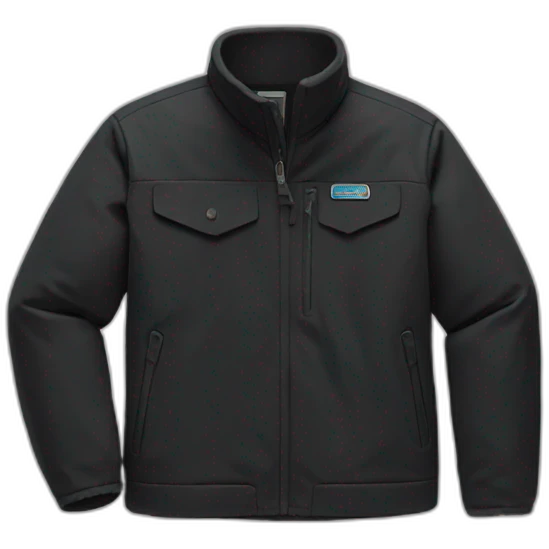 black-patagonia-jacket emoji