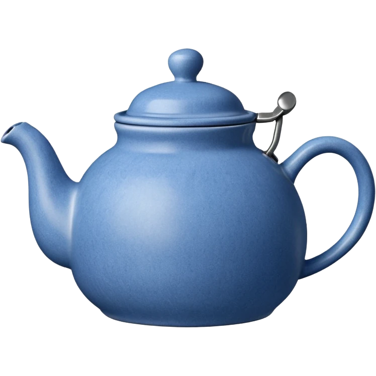 Denim teapot emoji