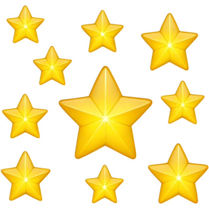 Yellow stars  emoji