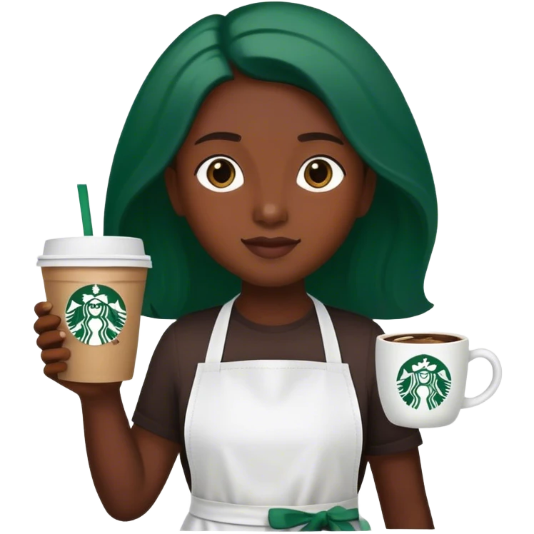 Starbucks work emoji