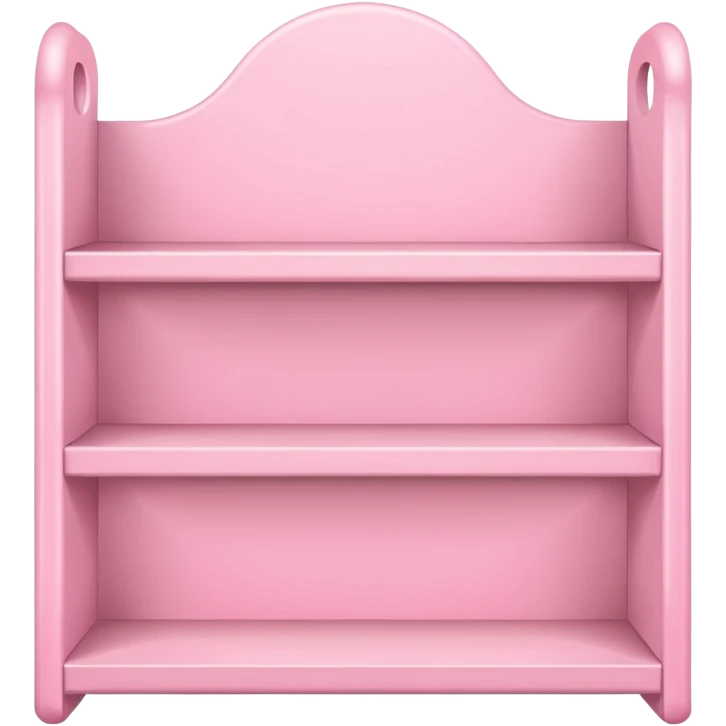 babypink shelf with two levels emoji