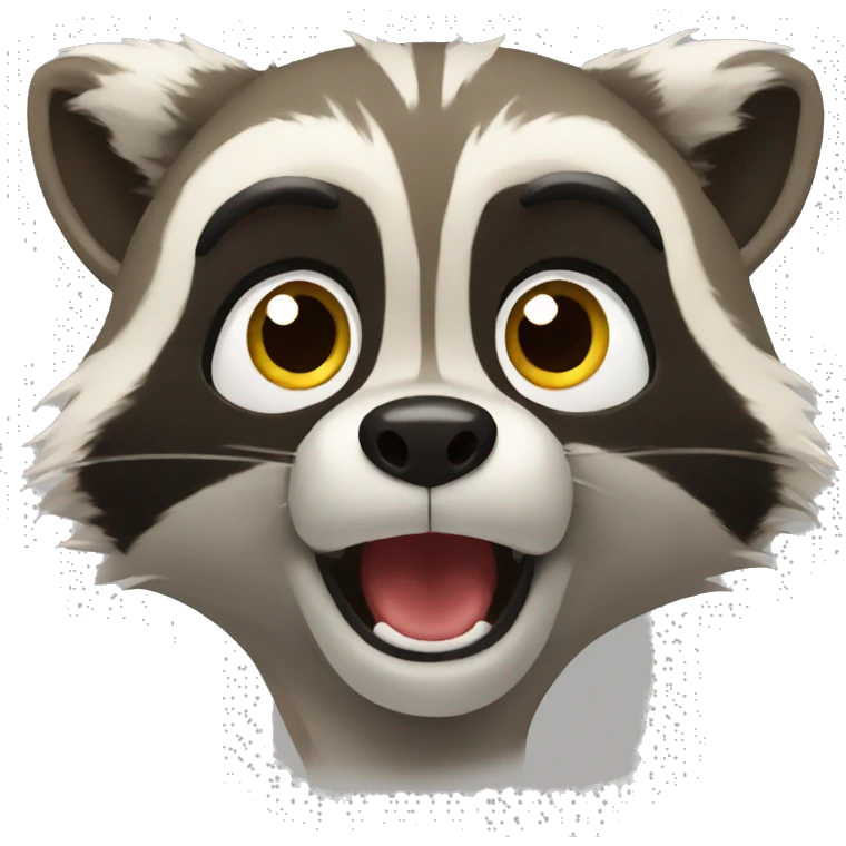 Surprised Raccoon  emoji