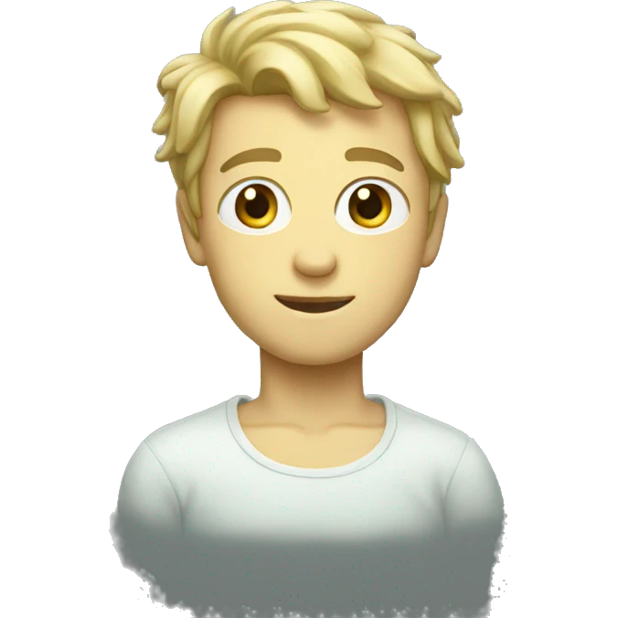 glass boy emoji