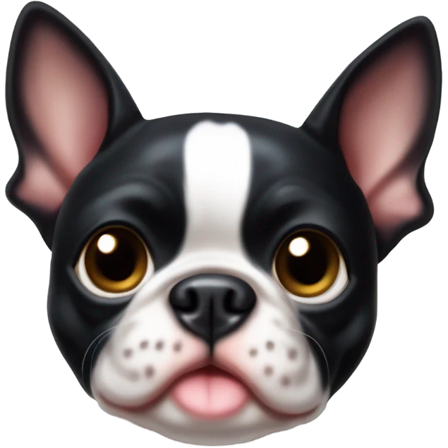 Boston terrier  emoji