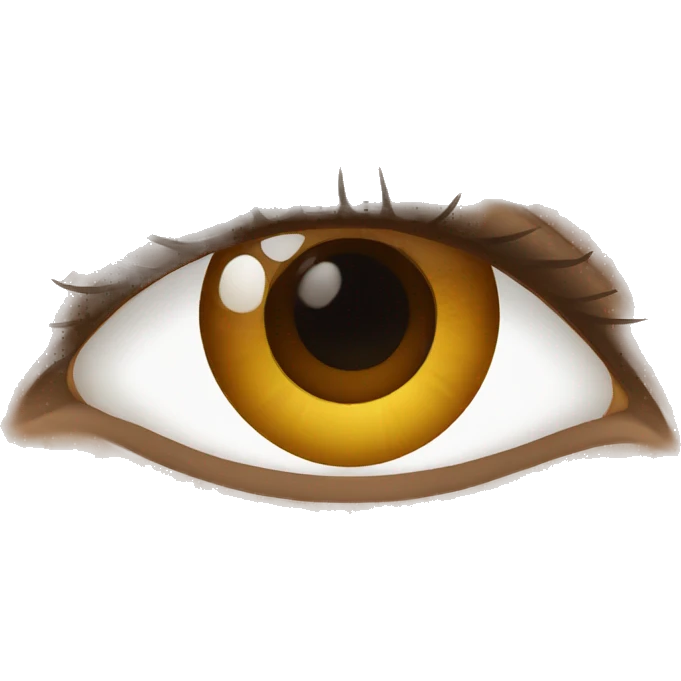brown woman eye only eye emoji