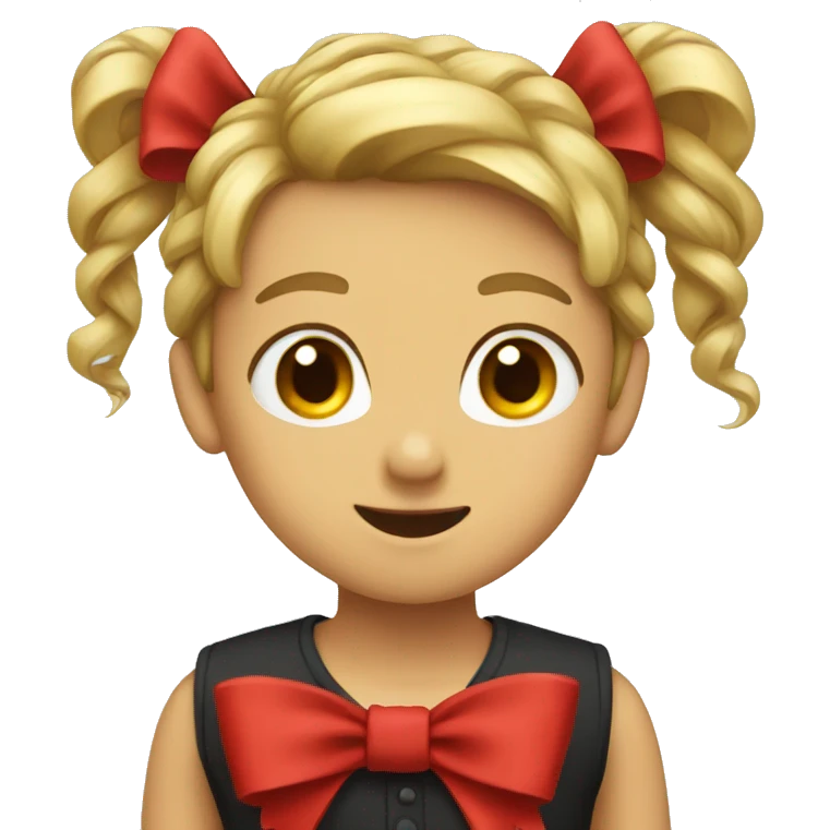 Red bow emoji