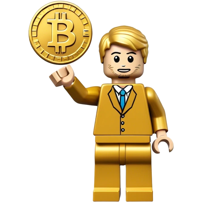 lego homme bitcoin emoji