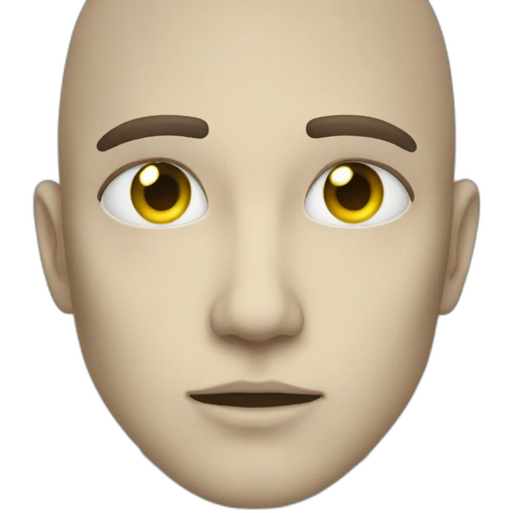 White eyes emoji