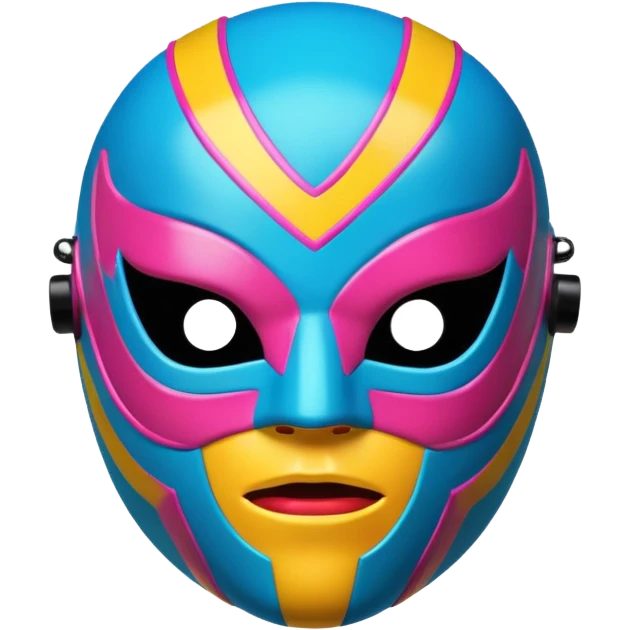 mascara de lucha libre emoji