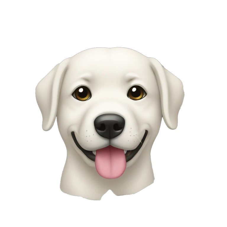 Un chien qui pleure des billets  emoji