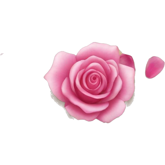 Rose petals on the wooden floor emoji