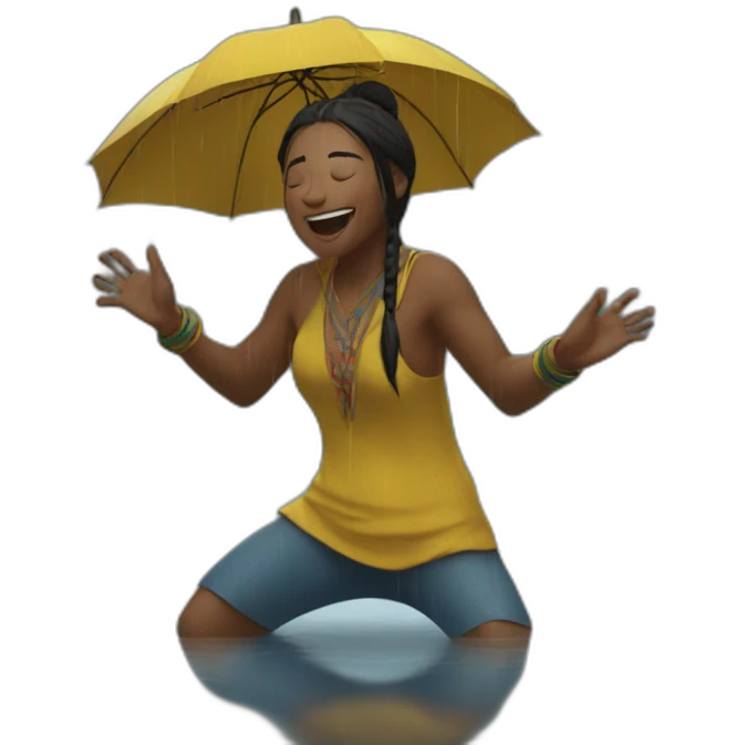 rain dance emoji