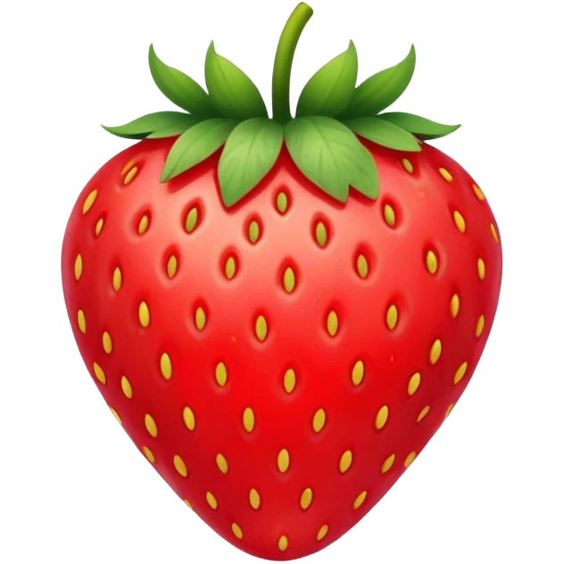 Çilekli el emoji