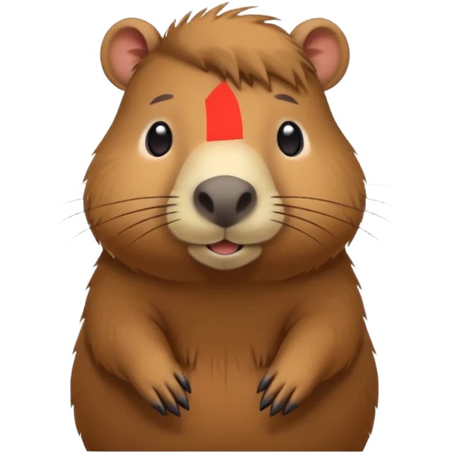 Capybara emoji