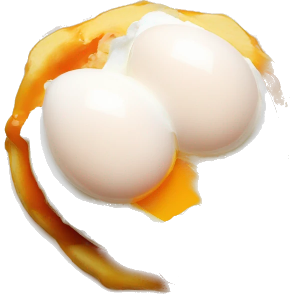 Poached eggs emoji