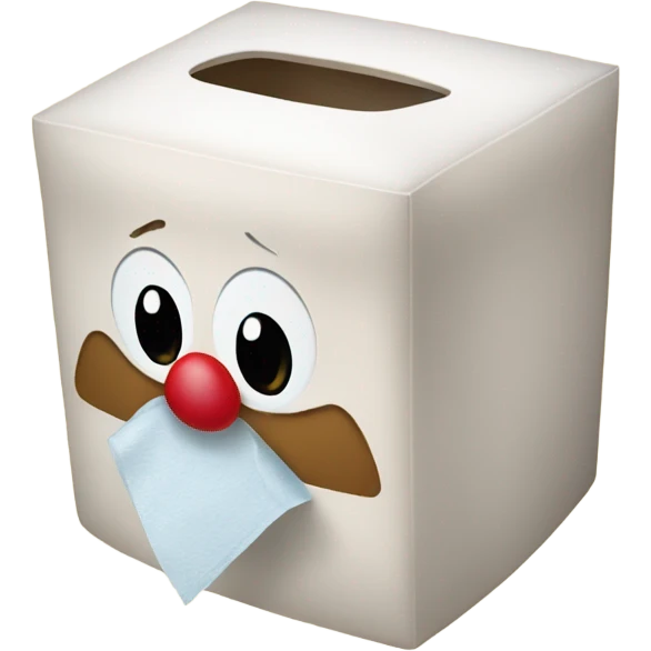 christmas tissue box emoji