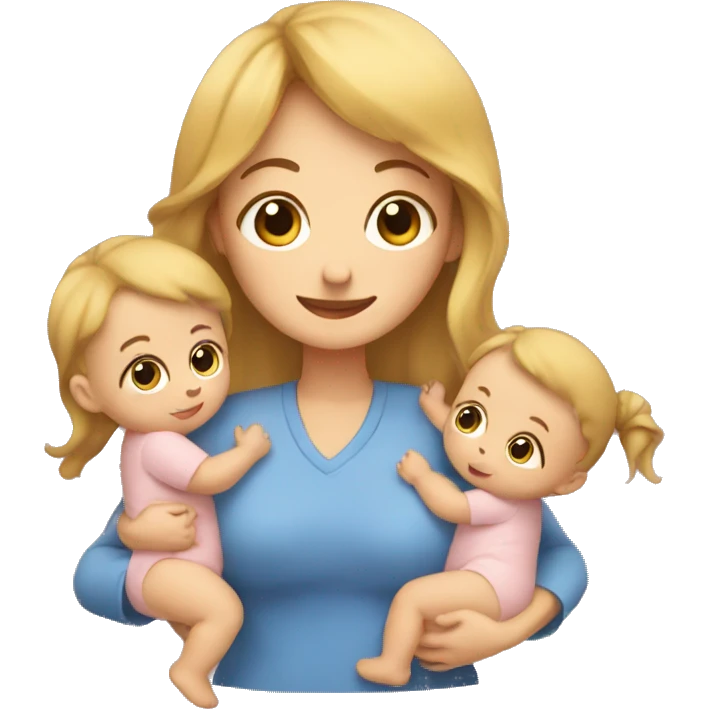 Wendy taking care of babies  emoji