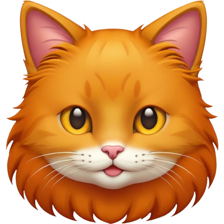 Chat roux  emoji