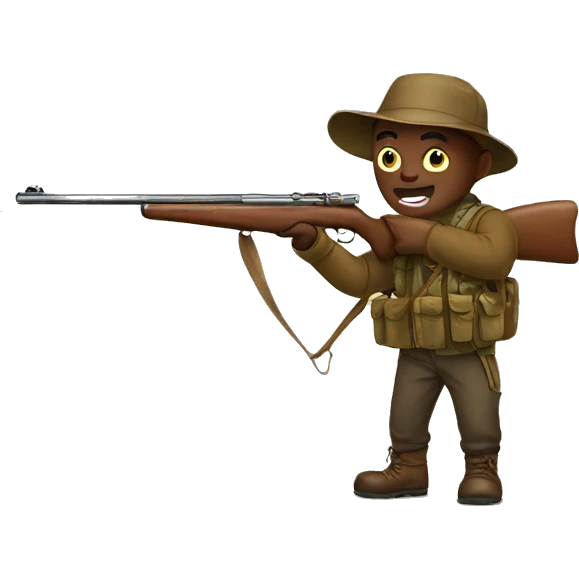 Hunting emoji