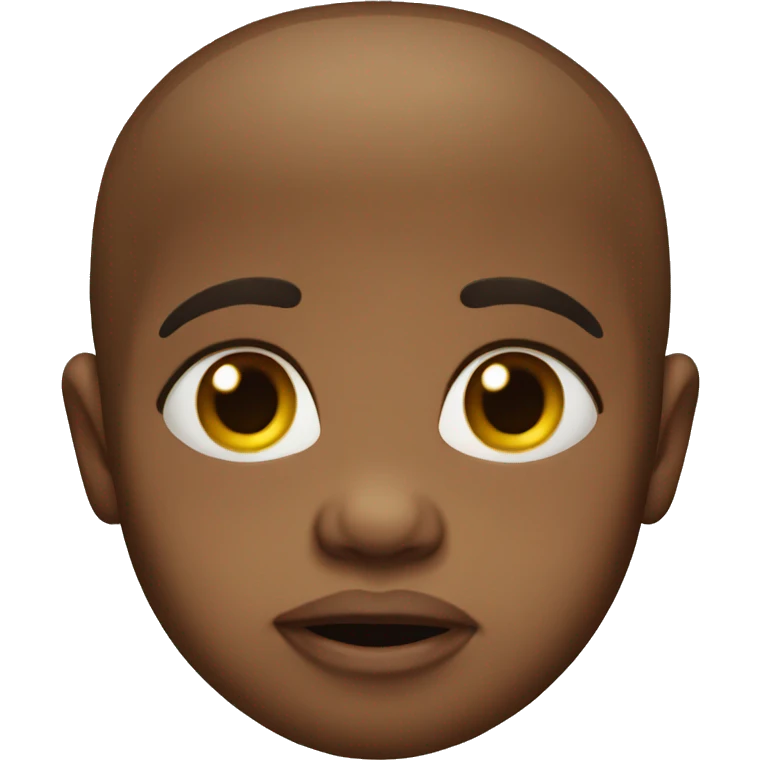 Ugly baby emoji
