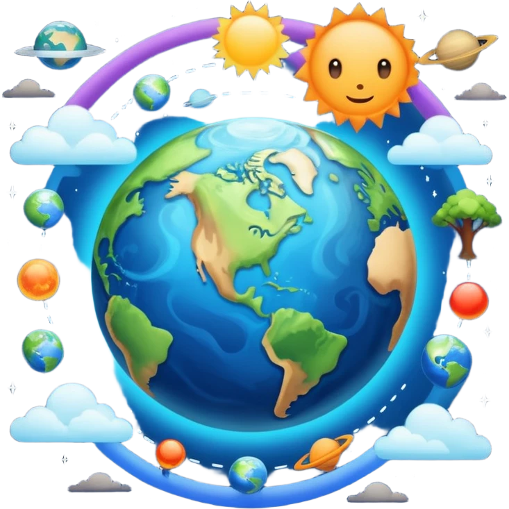 Évolution atmosphère terrestre et la vie emoji