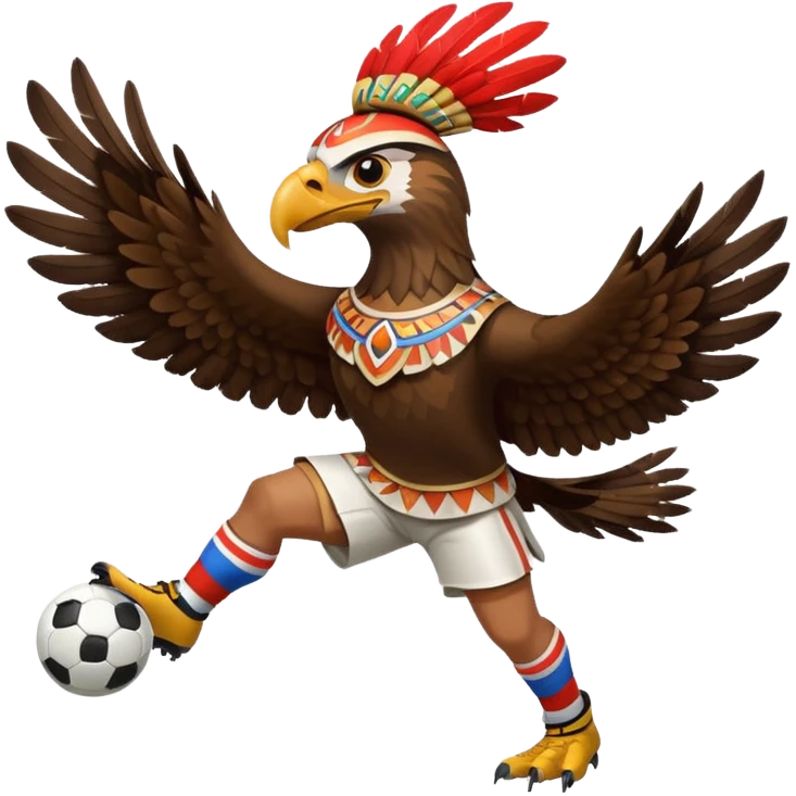 aguila azteca çque juega futbol emoji