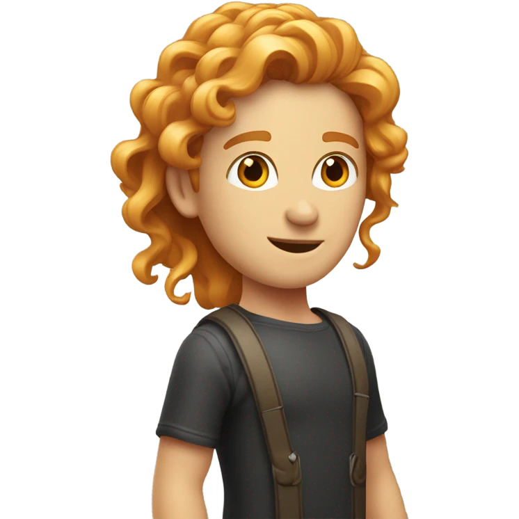 mannelijke personage
Met blond/rood middellang haar. emoji