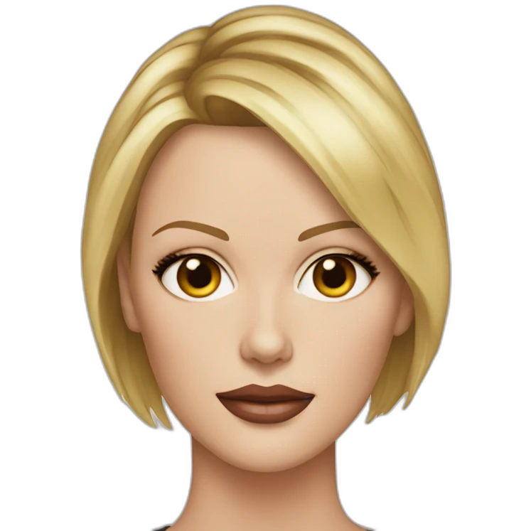 charlize theron ultra realistic emoji