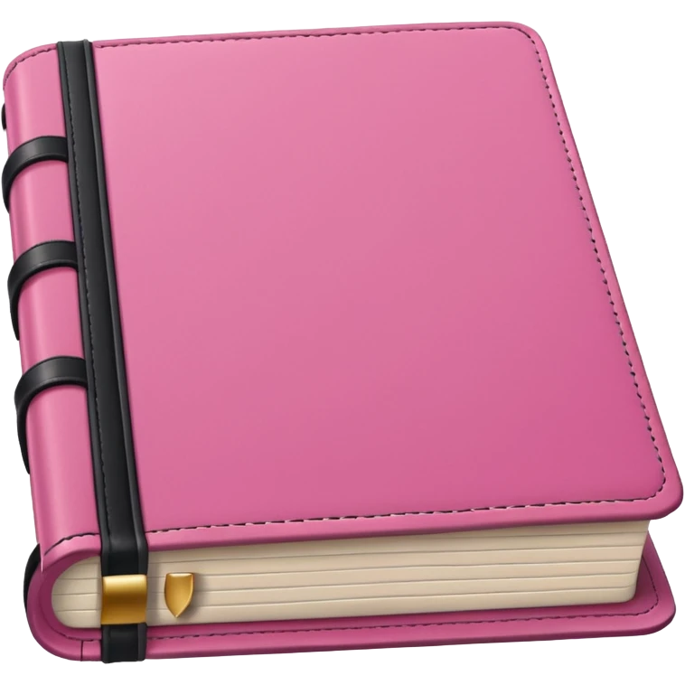 pink diary emoji