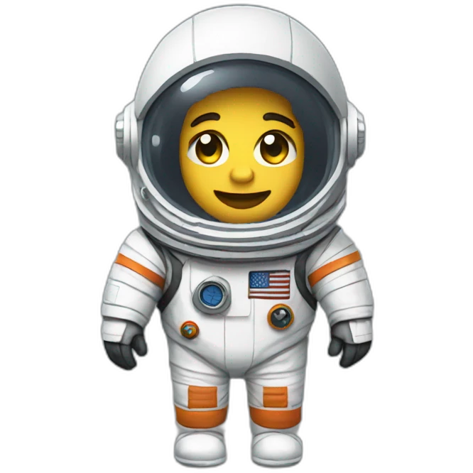 Pixel Astronaut emoji